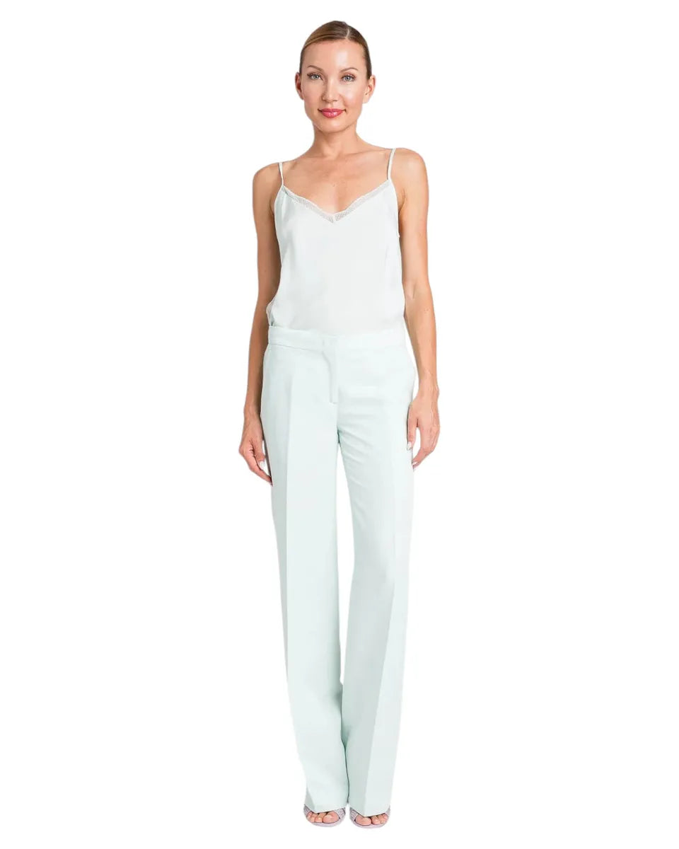 Pantaloni in viscosa e lino-Twinset-Pantaloni-Vittorio Citro Boutique