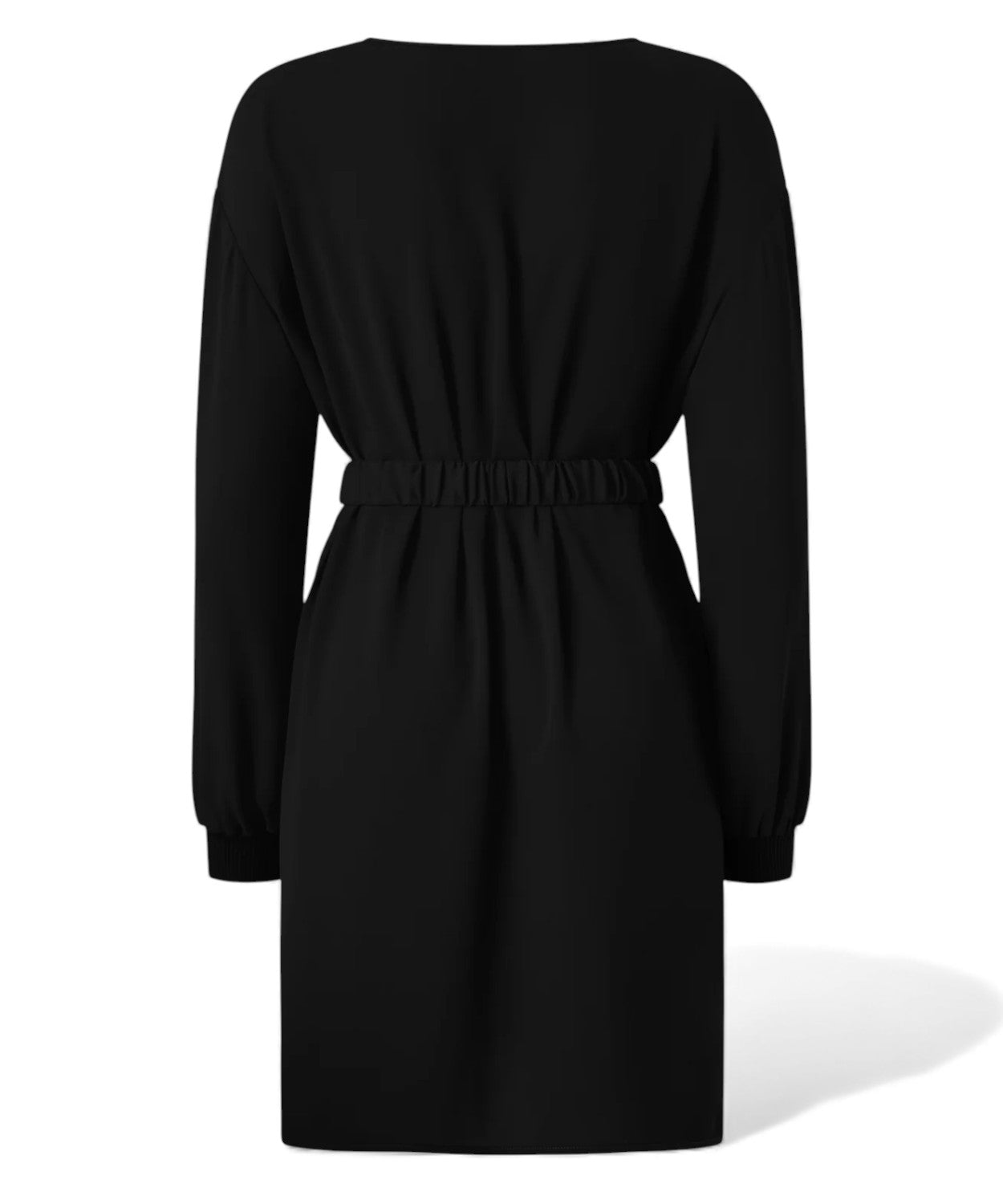 Abito Corto PINKO in Crêpe con Cintura Love Birds