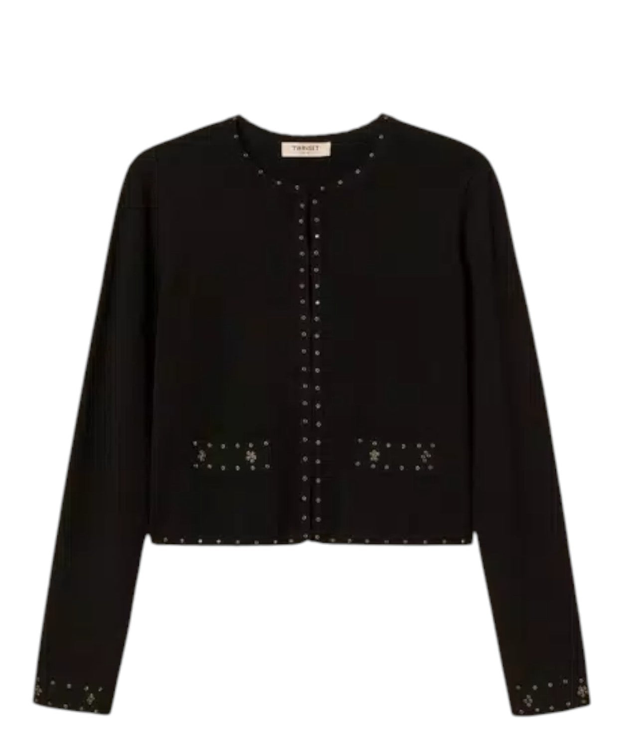 Giacca Maglia Loose Fit Donna Elegante