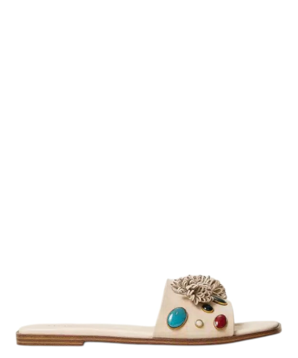 Elegant Twinset sandals with applied stones