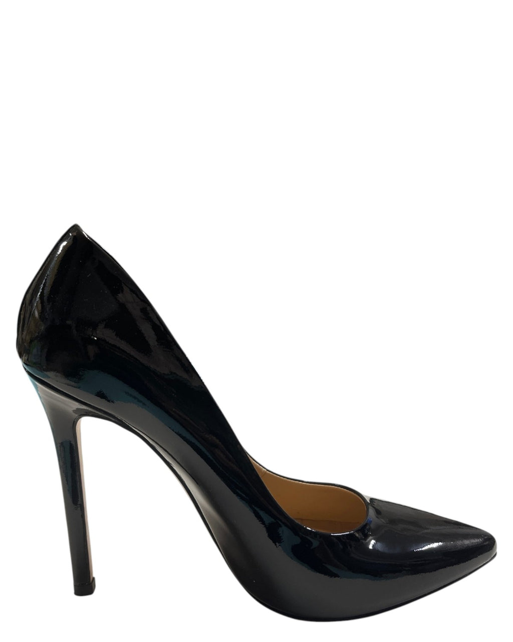 Stephen Good Décolleté damskie z czarnej lakierowanej skóry na obcasie 110 mm