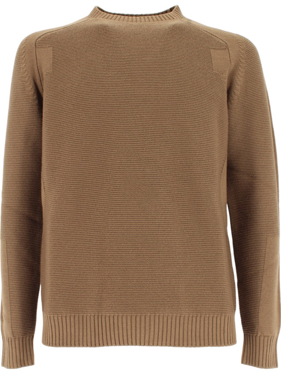 Maglione Girocollo Slim Fit in Pura Lana-Maglieria-JEORDIE'S-Vittorio Citro Boutique