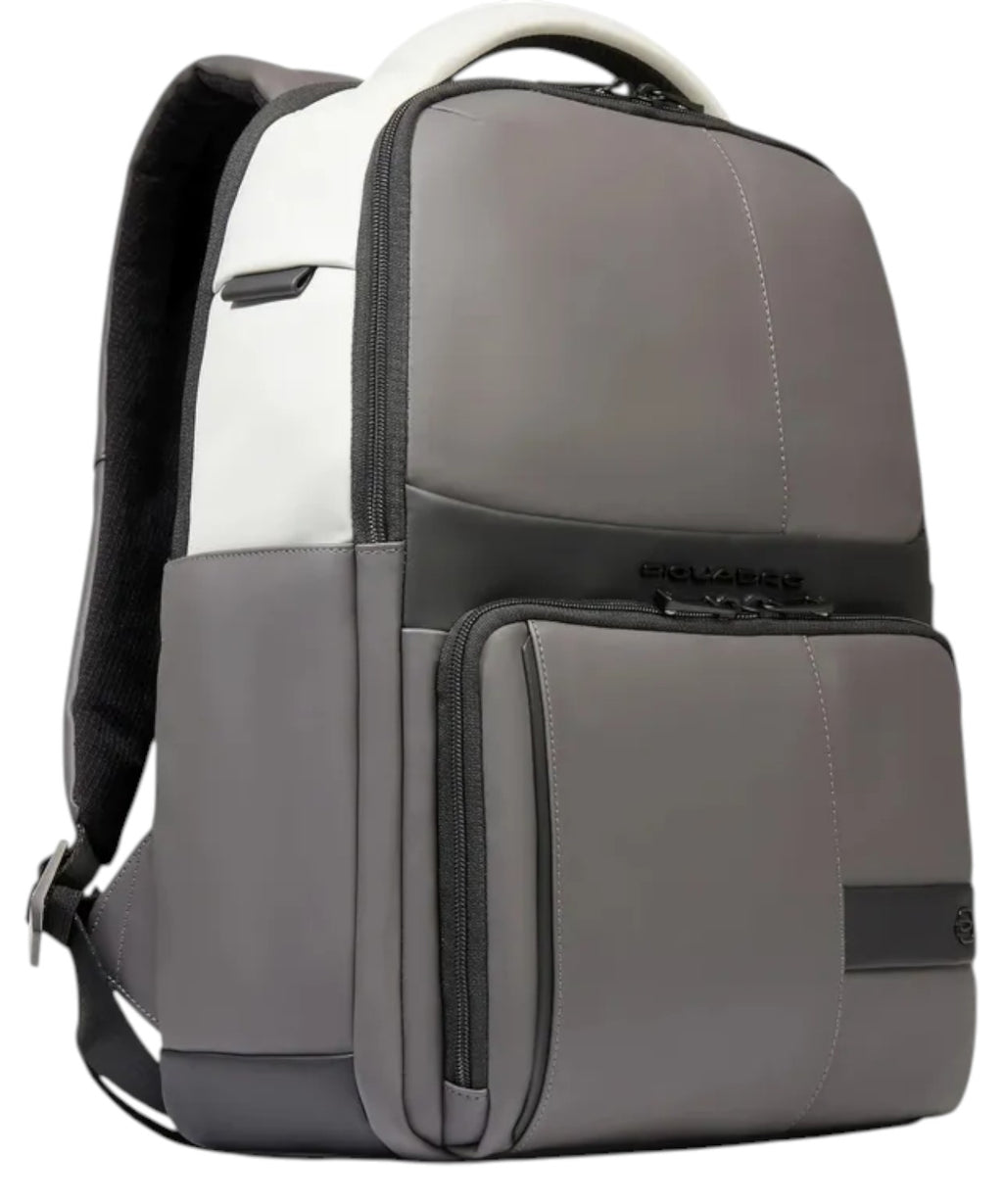 Piquadro 14-Inch Laptop Backpack in Polyurethane