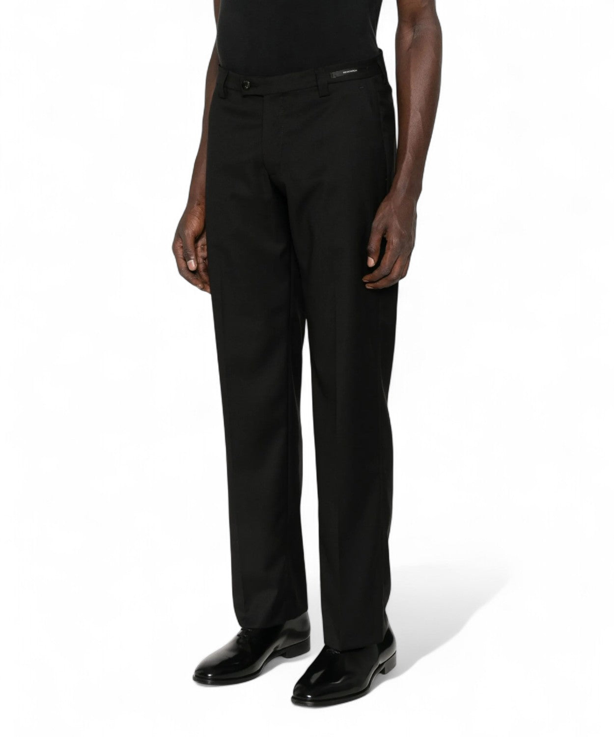 Michael Coal Pantaloni Taglio Dritto in Tessuto Stretch-Michael Coal-Pantaloni-Vittorio Citro Boutique