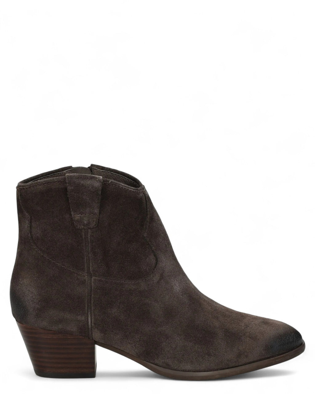 Stivaletti Fame in Pelle Scamosciata Marrone Scuro-ASH-Stivali-Vittorio Citro Boutique