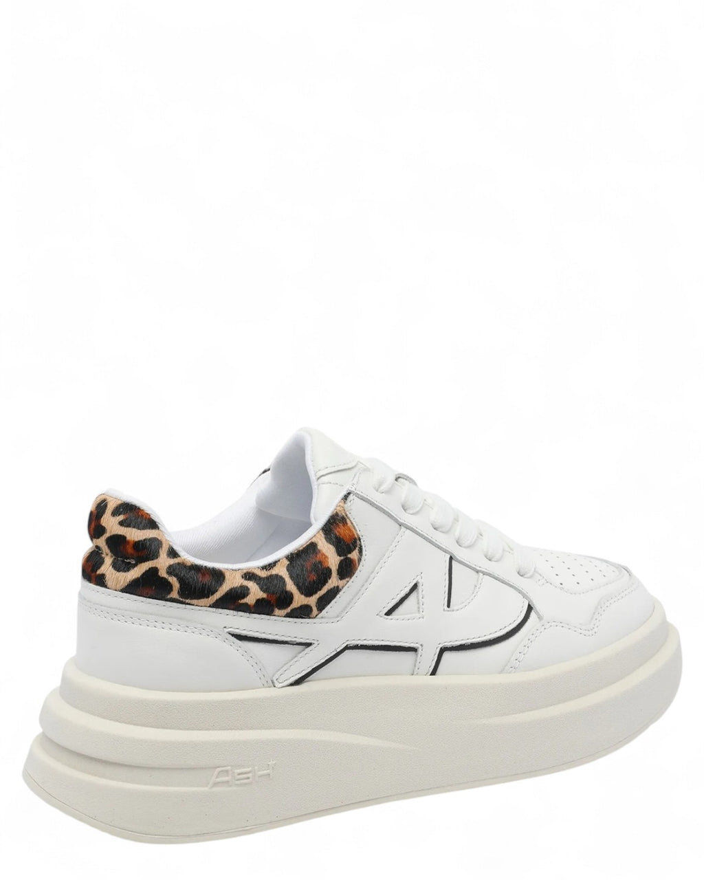 Sneakers Icone con Plateau e Dettaglio Leopardato-ASH-Sneakers-Vittorio Citro Boutique