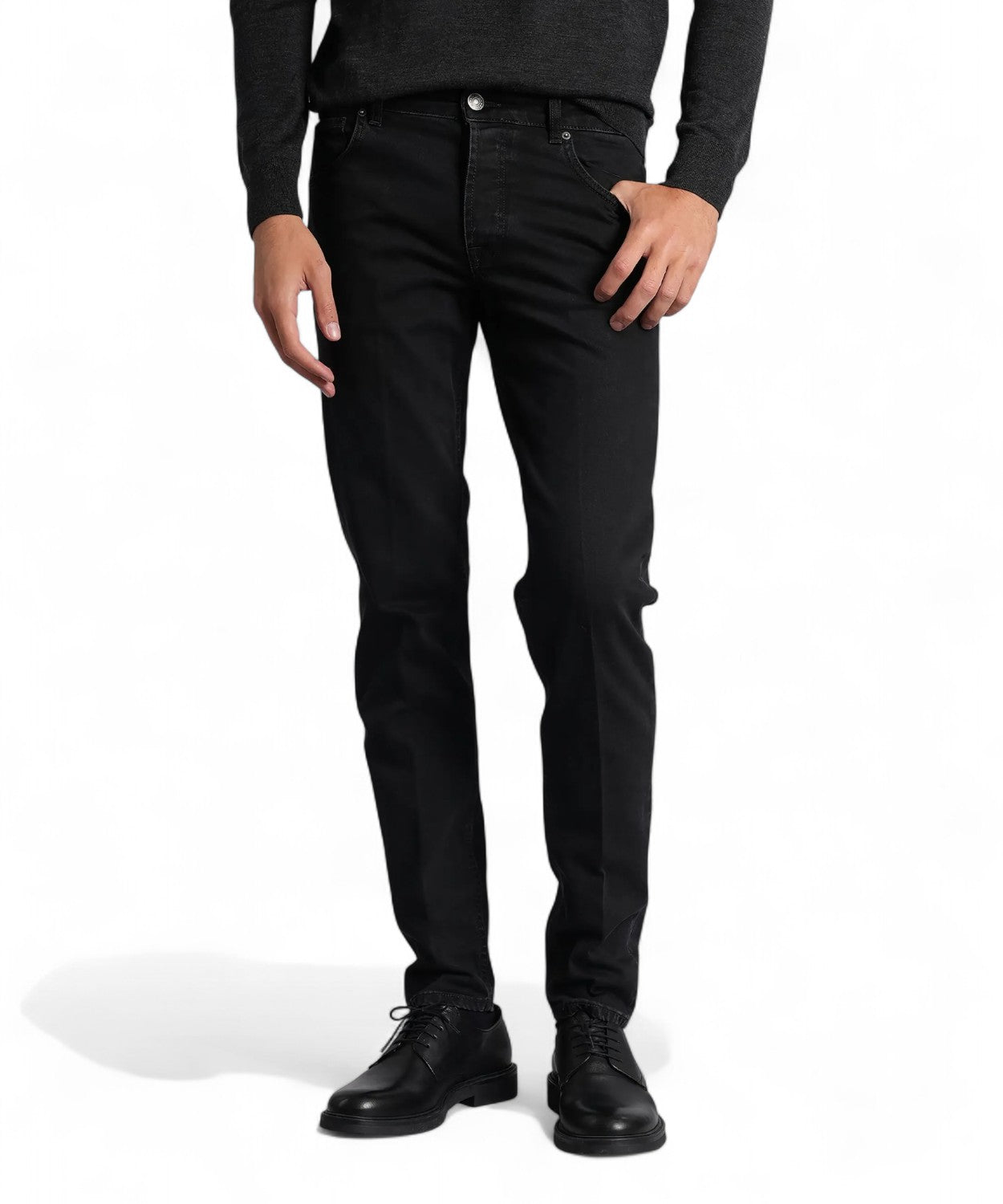 Michael Coal Jeans a Cinque Tasche in Cotone Stretch-Michael Coal-Jeans-Vittorio Citro Boutique