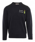 Maglione Heron Light con ricamo "Sommelier..."-Mc2 Saint Barth-Maglieria-Vittorio Citro Boutique