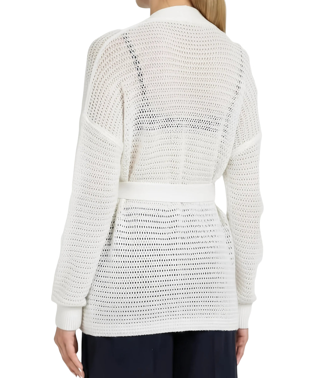 Cardigan Twinset con cintura