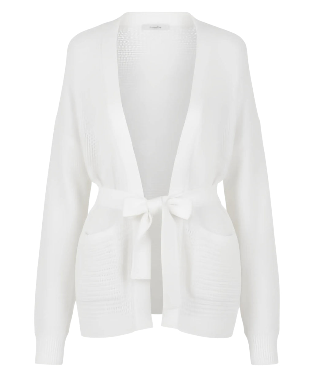 Cardigan Twinset con cintura