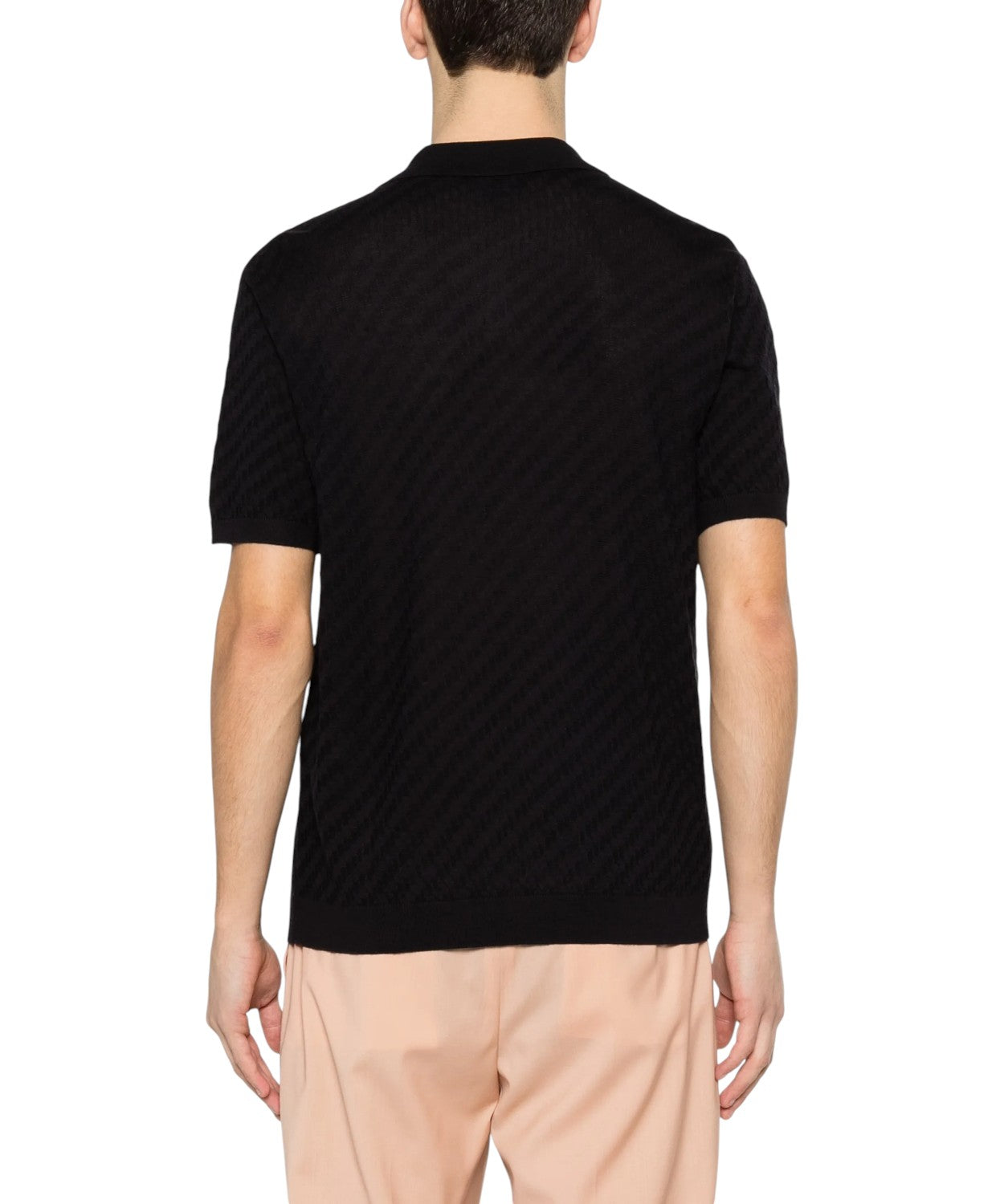 Emporio Armani Polo Uomo in Misto Lyocell