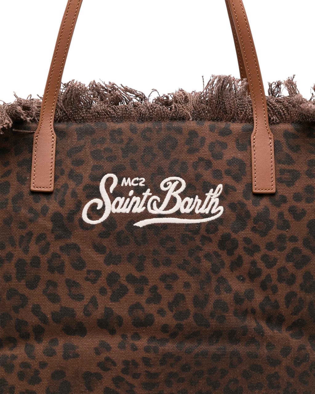 Torebka Shopper City Leopard MC2 Saint Barth