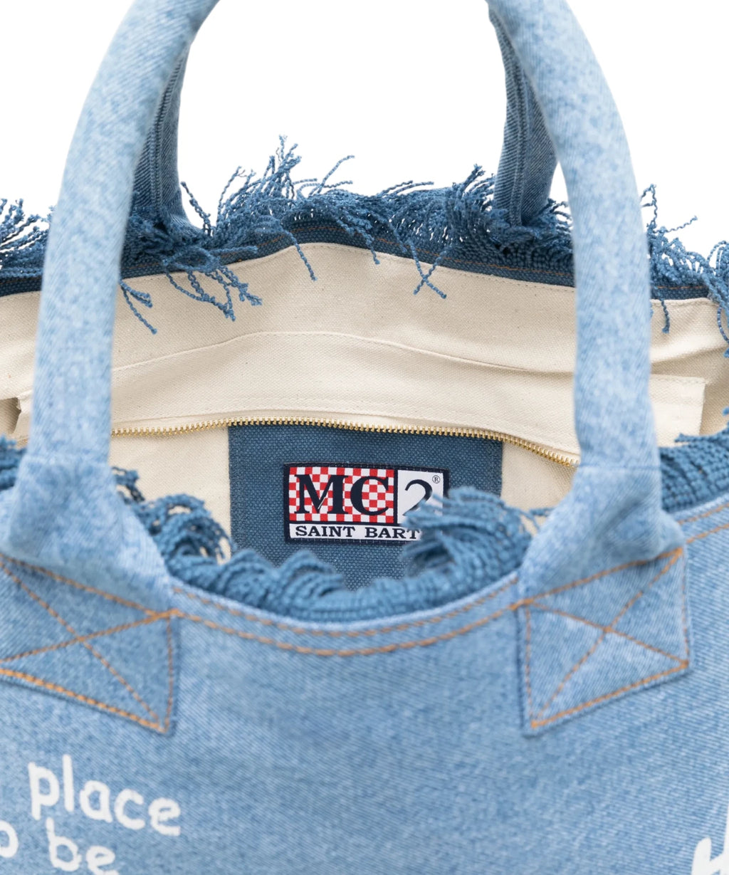 MC2 Saint Barth Denim Vanity Bag