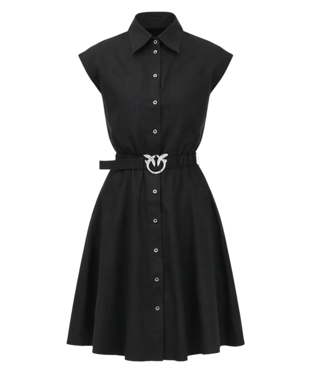 PINKO Anaceta Chemisier Dress with Belt
