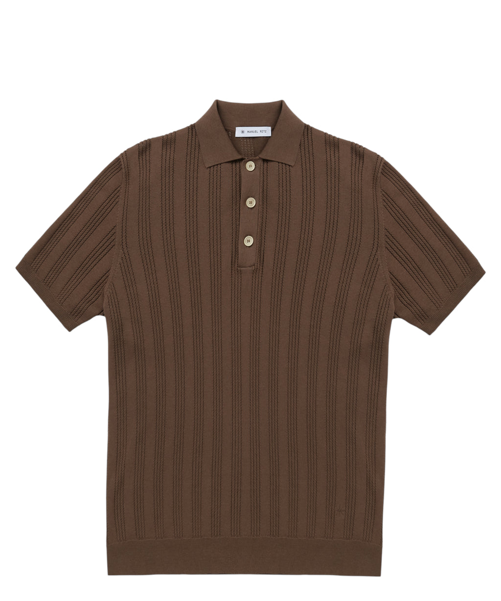 Polo de punto para hombre de Manuel Ritz