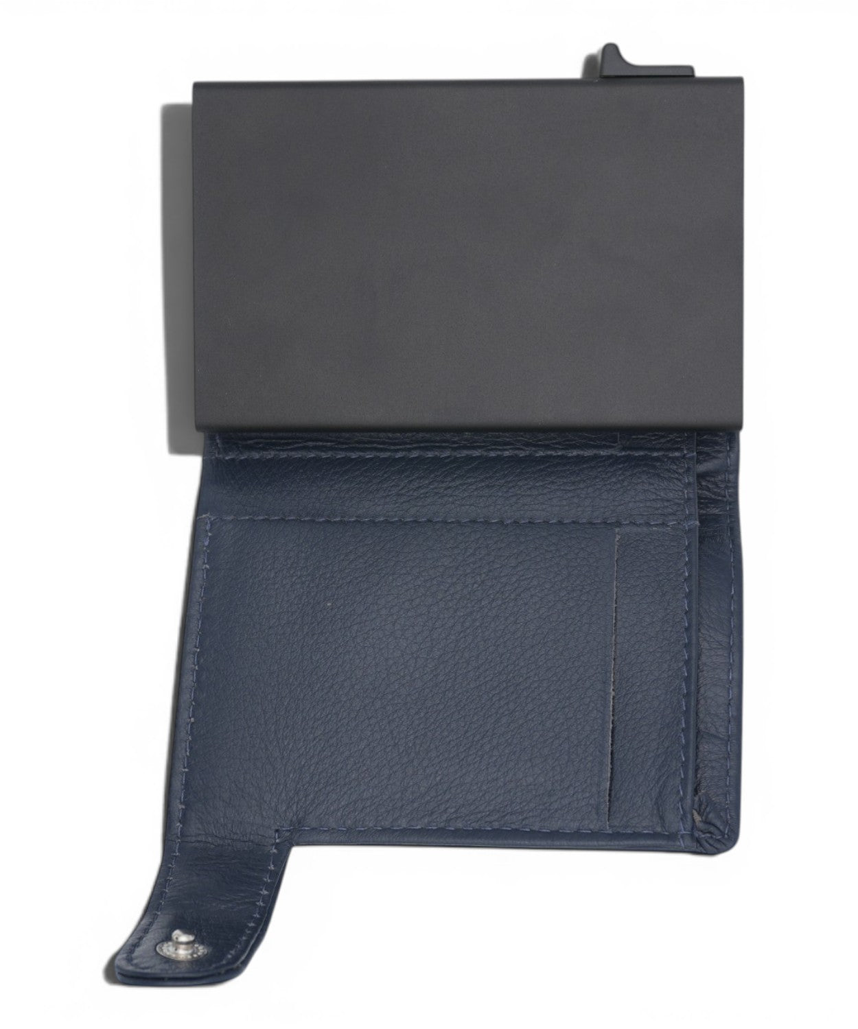 VittorioCitro Men's Wallet Blue Leather RFID