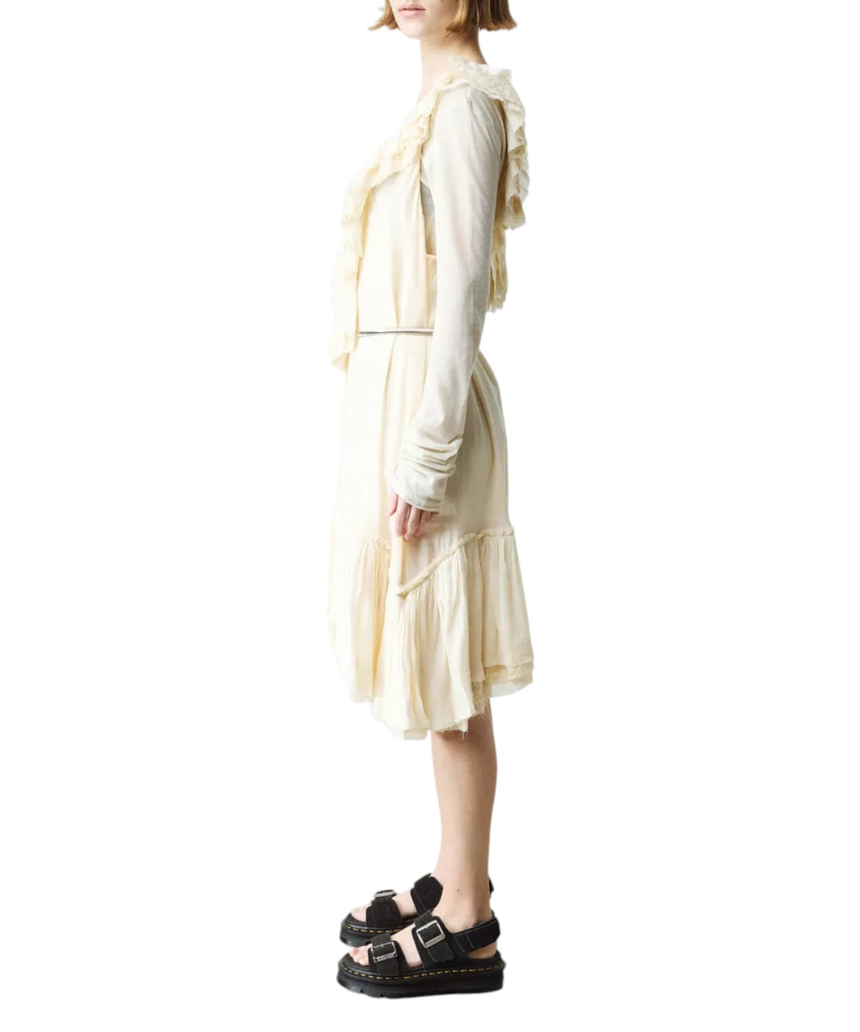 Sandalias Dr. Martens Zebzag en ante con doble hebilla