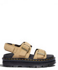 Dr. Martens Zebzag Suede Sandals with Platform Sole