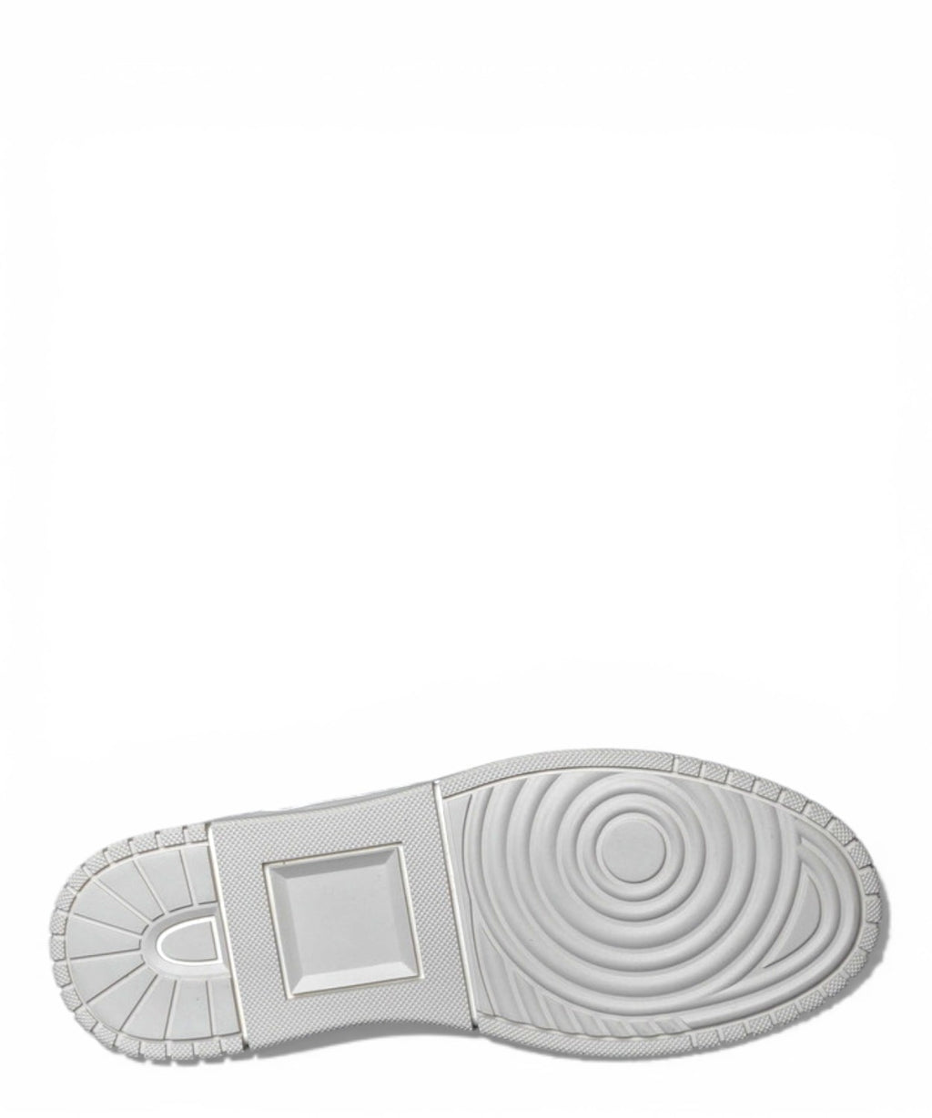 D.A.T.E. Tournament Pure Calf Sneakers WHITE-GREEN