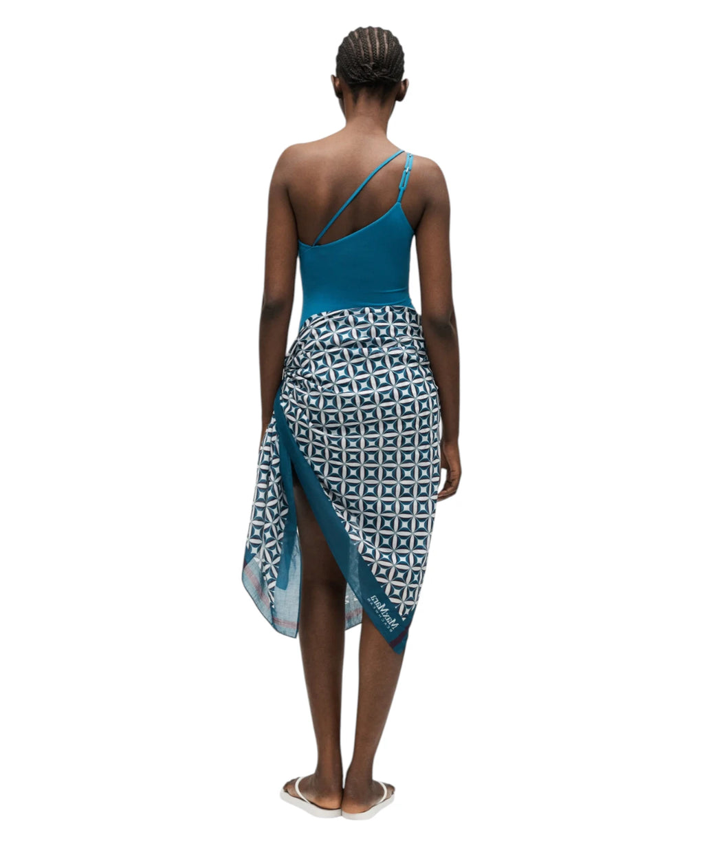 MAX MARA Cotton Summer Pareo Scarf