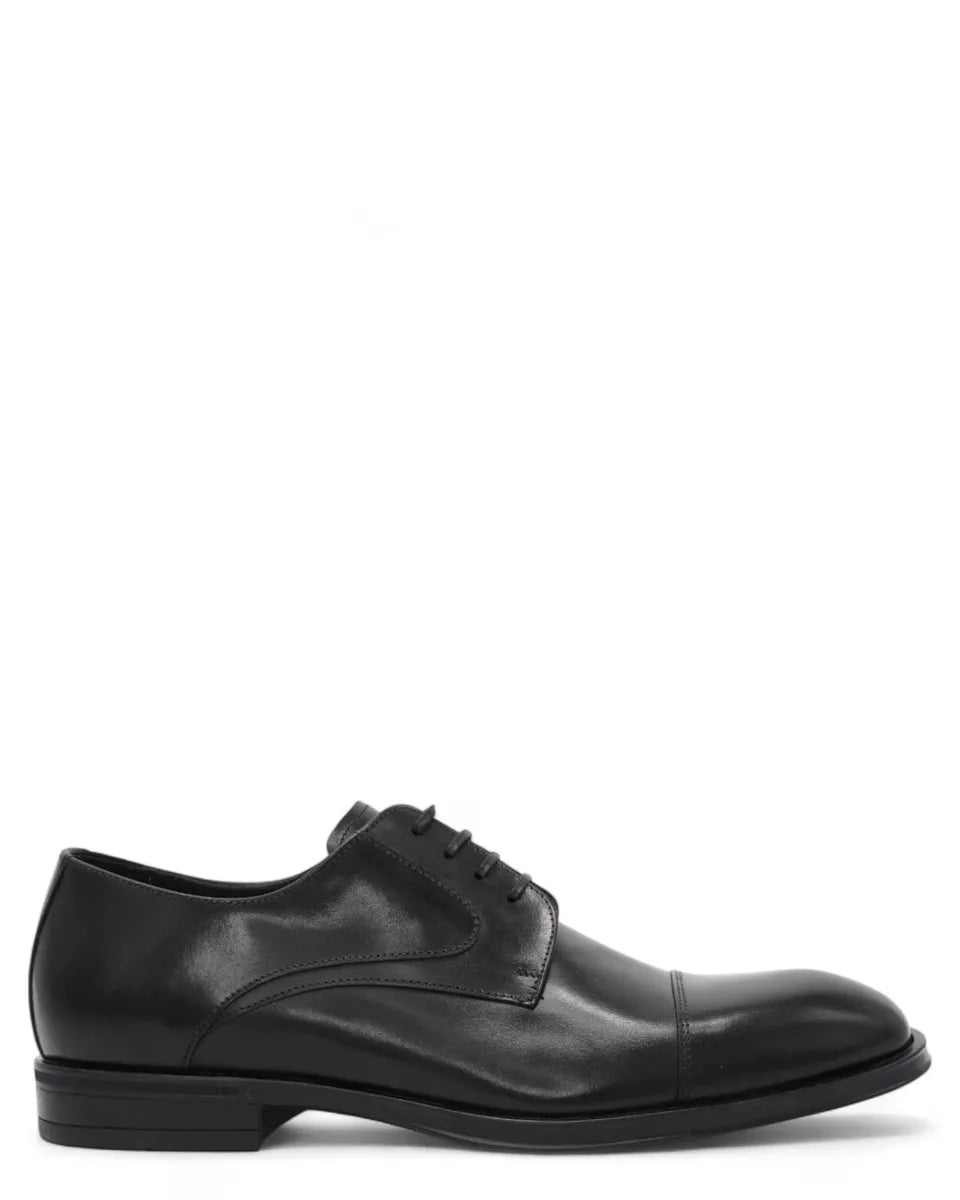 Scarpe Derby in Vitello con Fondo Gomma-Graziano Salvatelli-Stringate-Vittorio Citro Boutique