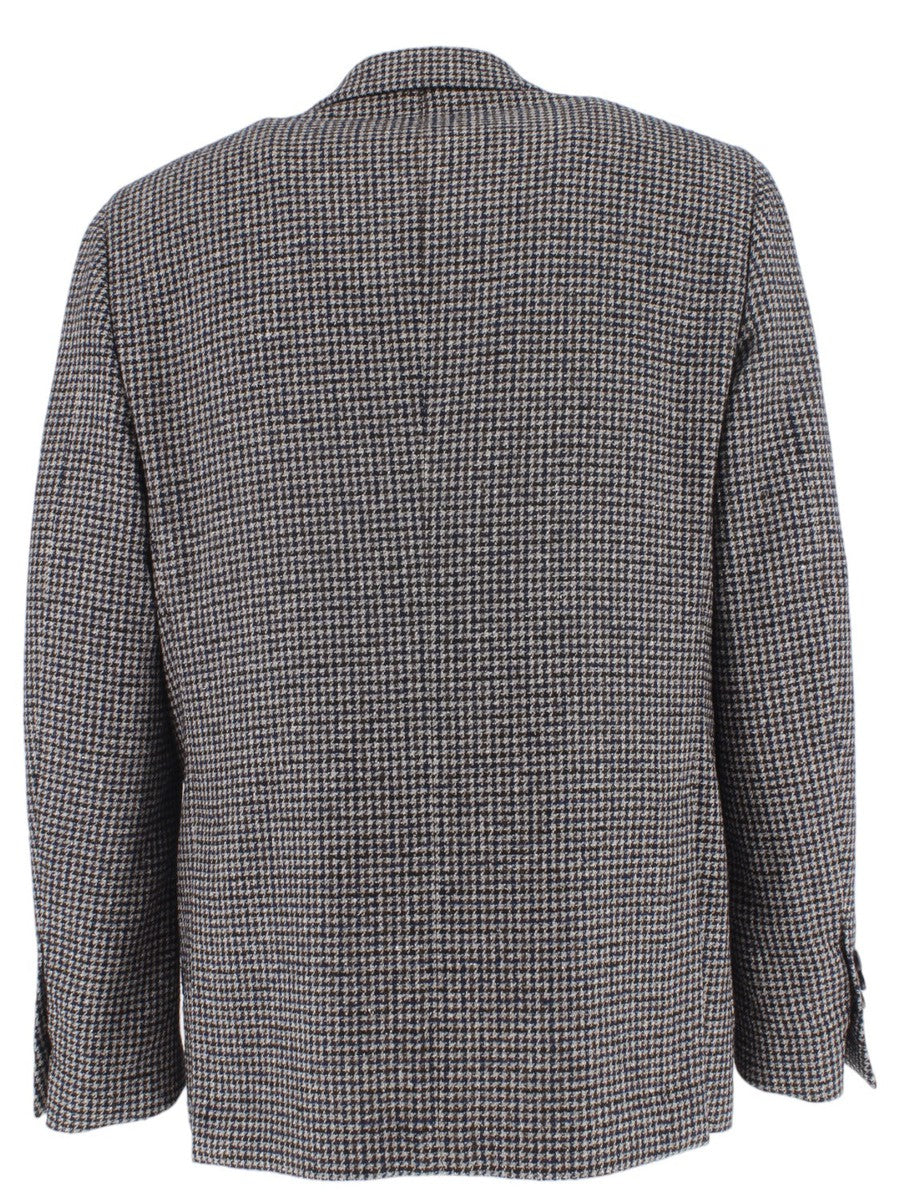 Giacca monopetto scozzese-Lardini-Giacche-Vittorio Citro Boutique