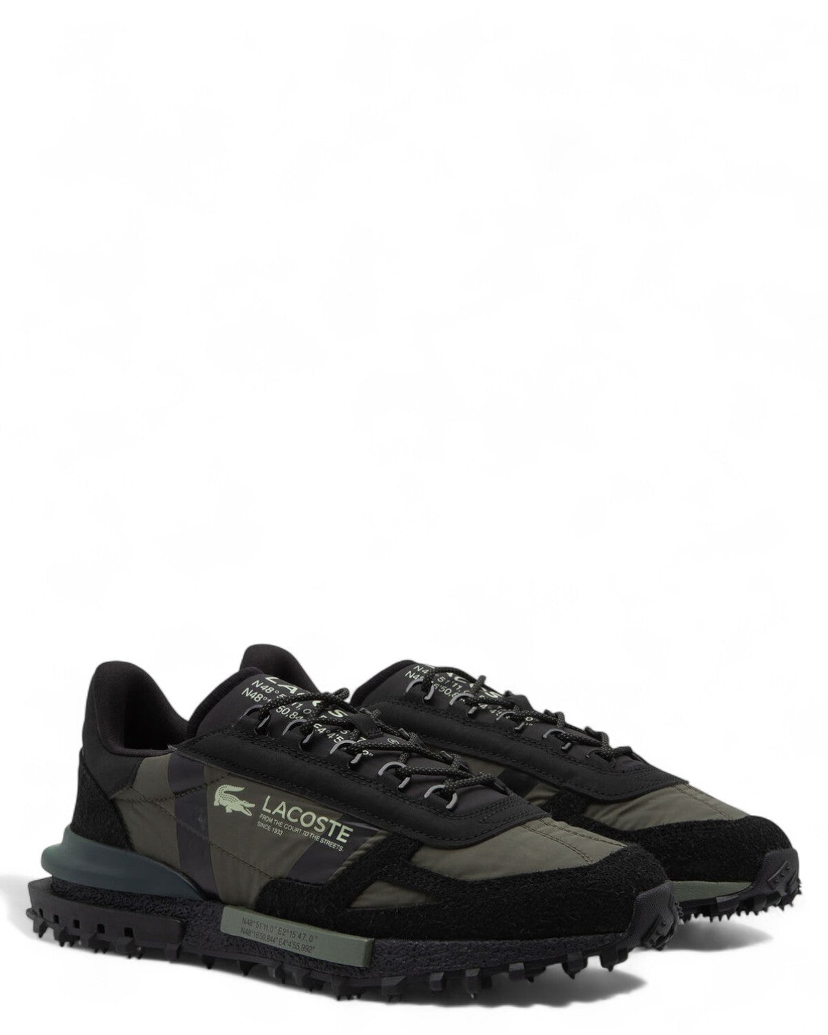 Sneakers Elite Active in nylon con dettagli in suede-LACOSTE-Sneakers-Vittorio Citro Boutique