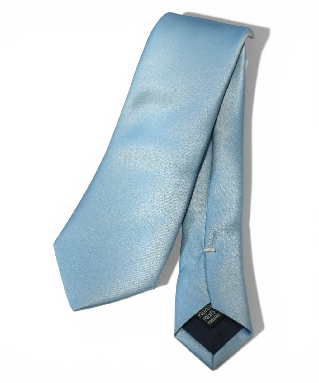 Classic Solid Sky Blue Tie