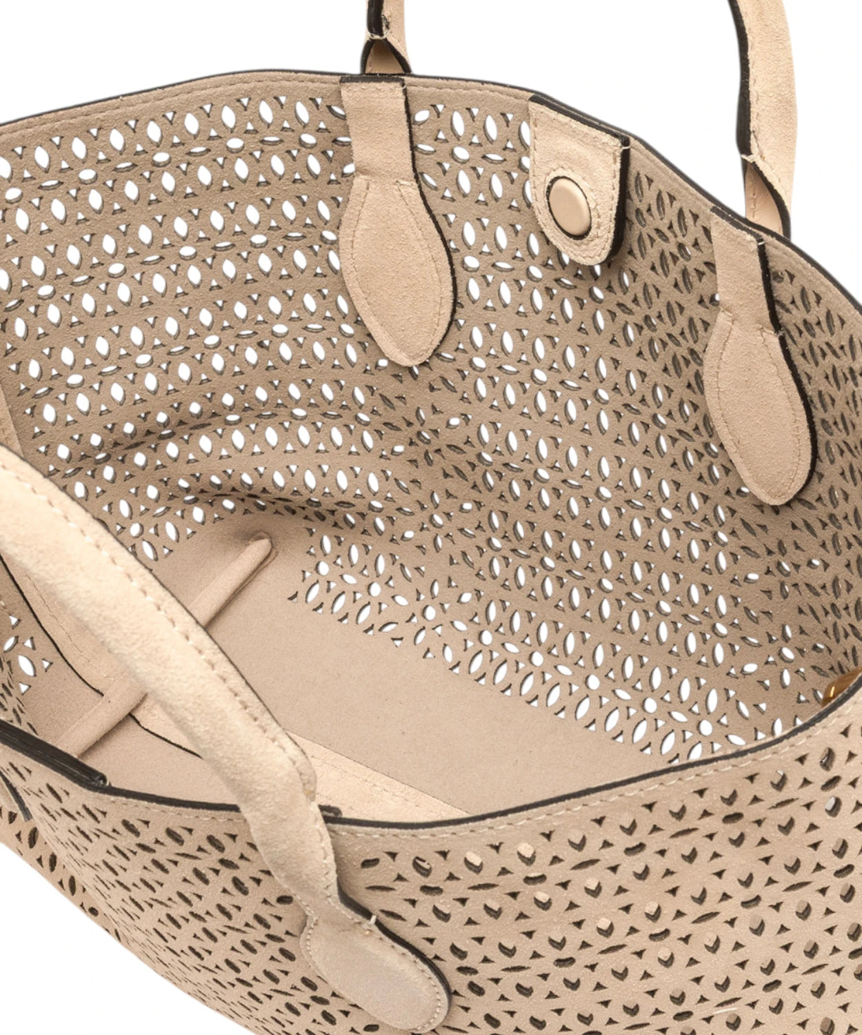 Borsa Gianni Chiarini Mashup Small i laseret ruskind