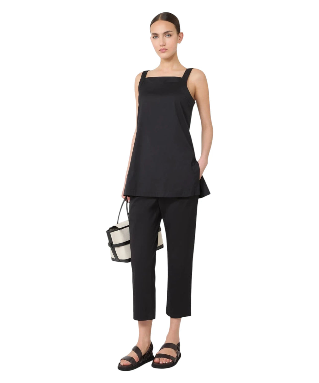 Max Mara Capri Pants in Stretch Cotton