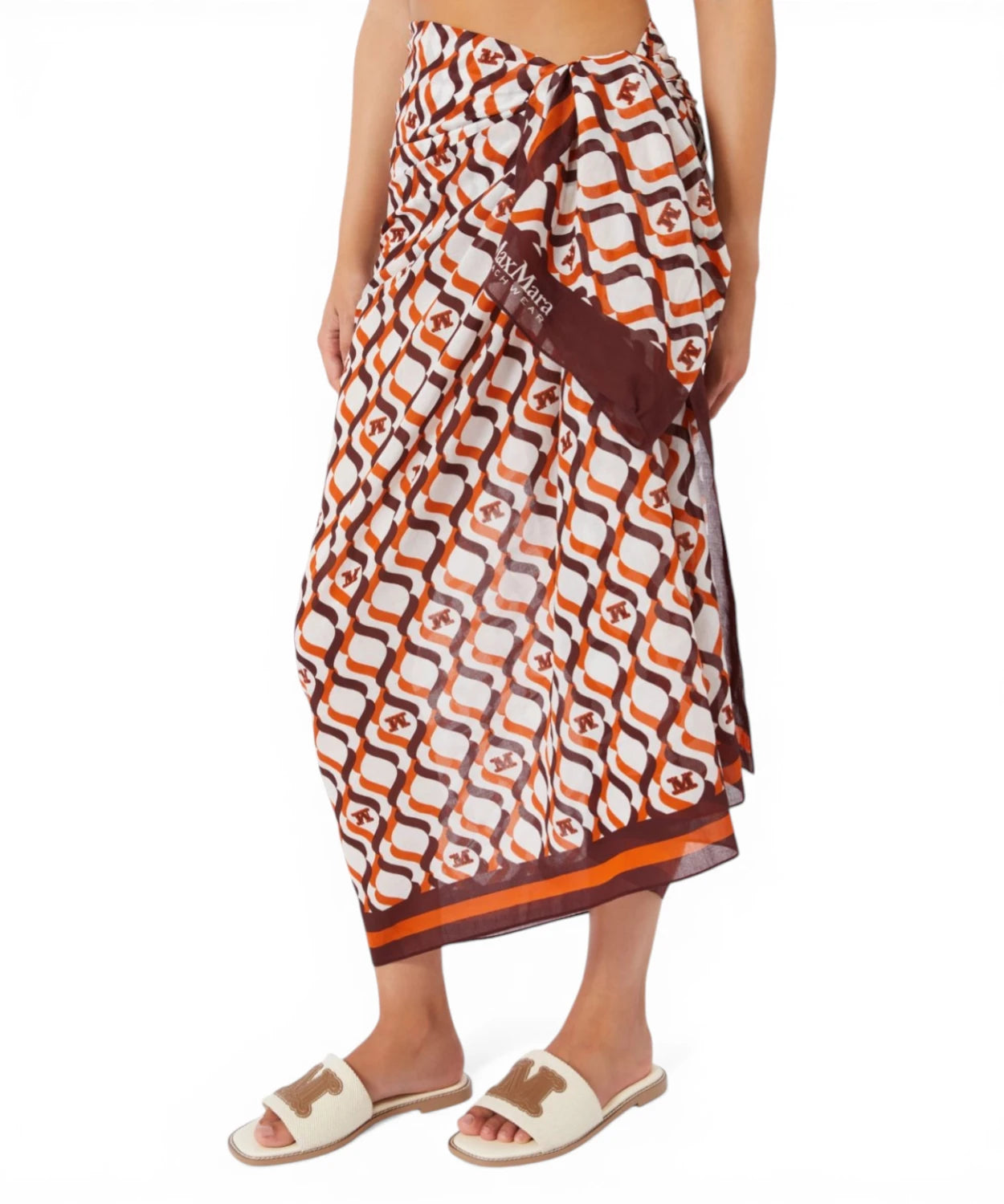 Foulard Pareo Estivo in Mussola di Cotone Fantasia