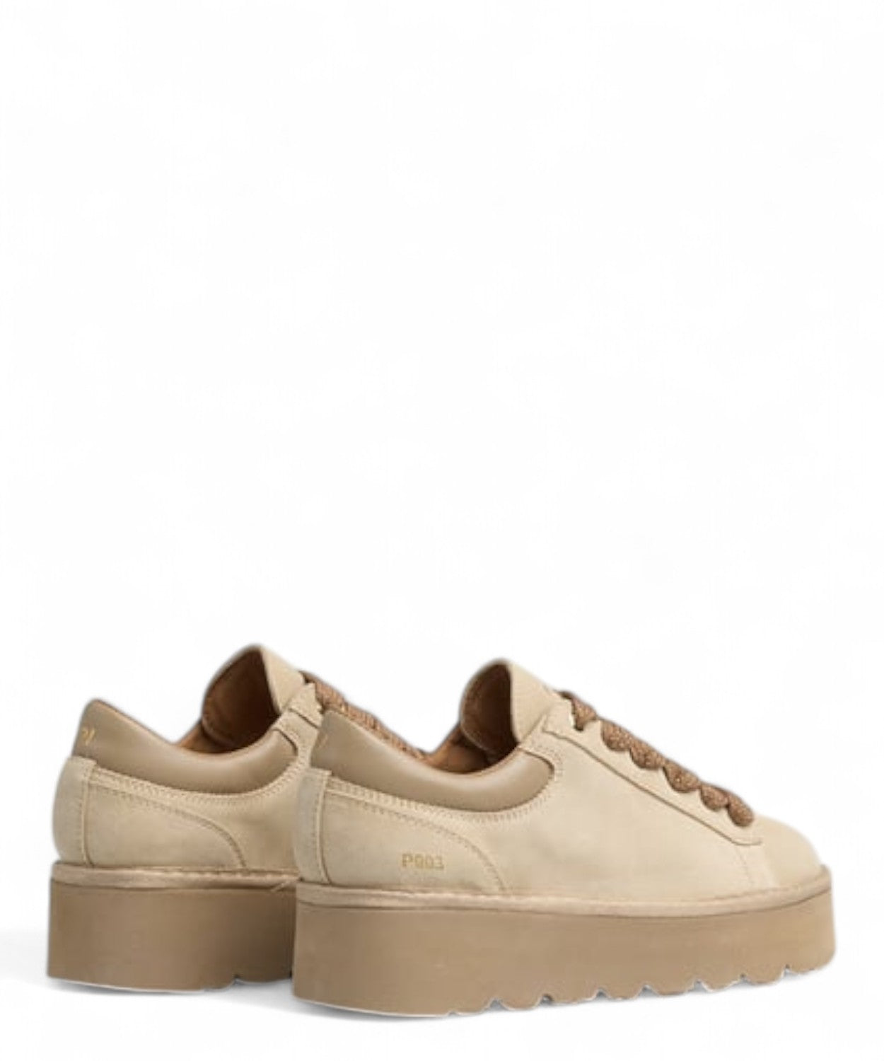 Polacchino P003 in Camoscio con Fodera in Faux Fur