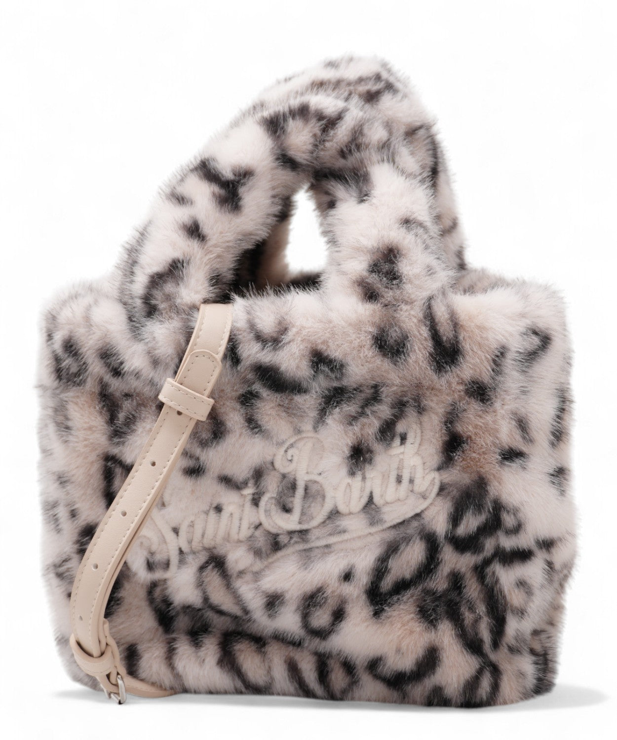 Borsa Vanity Mini Soft Fur Leopard-Mc2 Saint Barth-Borse a mano-Vittorio Citro Boutique