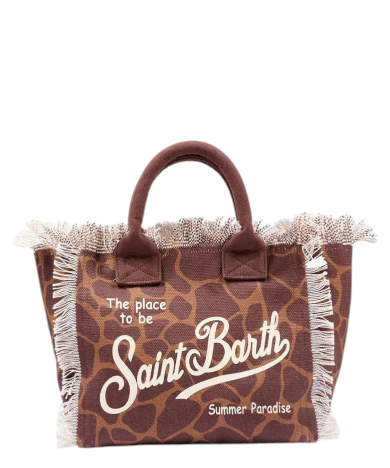 Borsa Colette Animalier MC2 Saint Barth in Canvas
