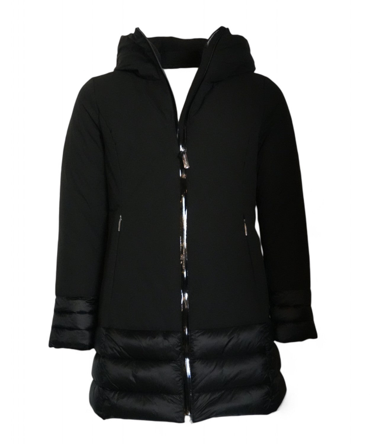 Freedomday Piumino Lungo FDW049 con Cappuccio-Freedomday-Piumini-Vittorio Citro Boutique