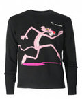 Maglione girocollo New Queen Pantera Rosa-Mc2 Saint Barth-Maglieria-Vittorio Citro Boutique