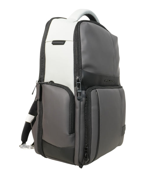 Piquadro Business Expandable Backpack 27L with Expansion