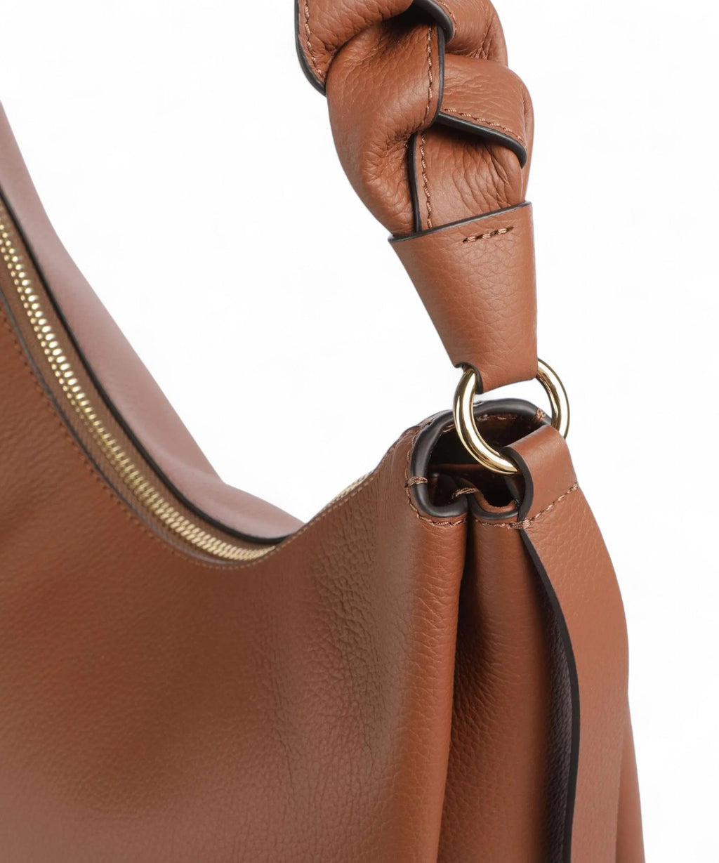 Coccinelle Borsa a Spalla Boheme Medium in Pelle Double