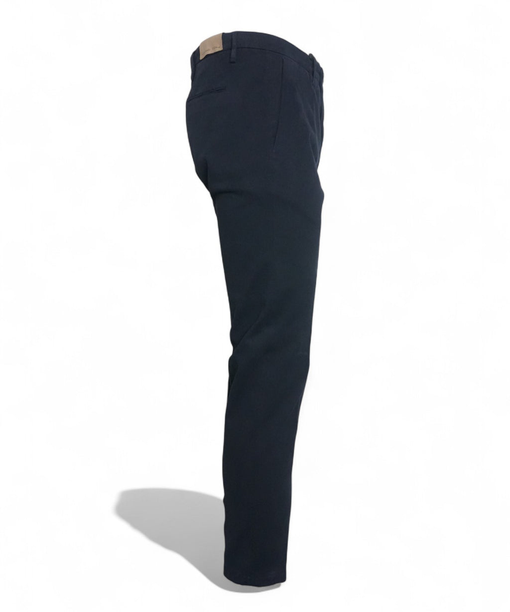 Michael Coal Pantaloni Brad Slim Fit in Cotone Stretch