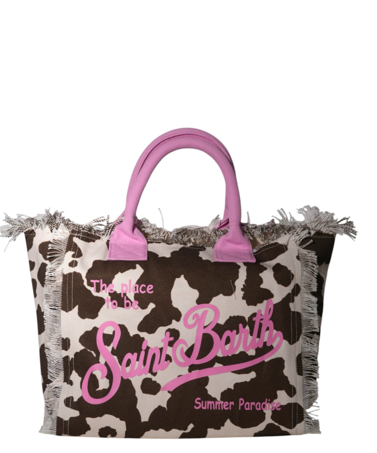 Borsa Vanity Mucca MC2 Saint Barth in Canvas