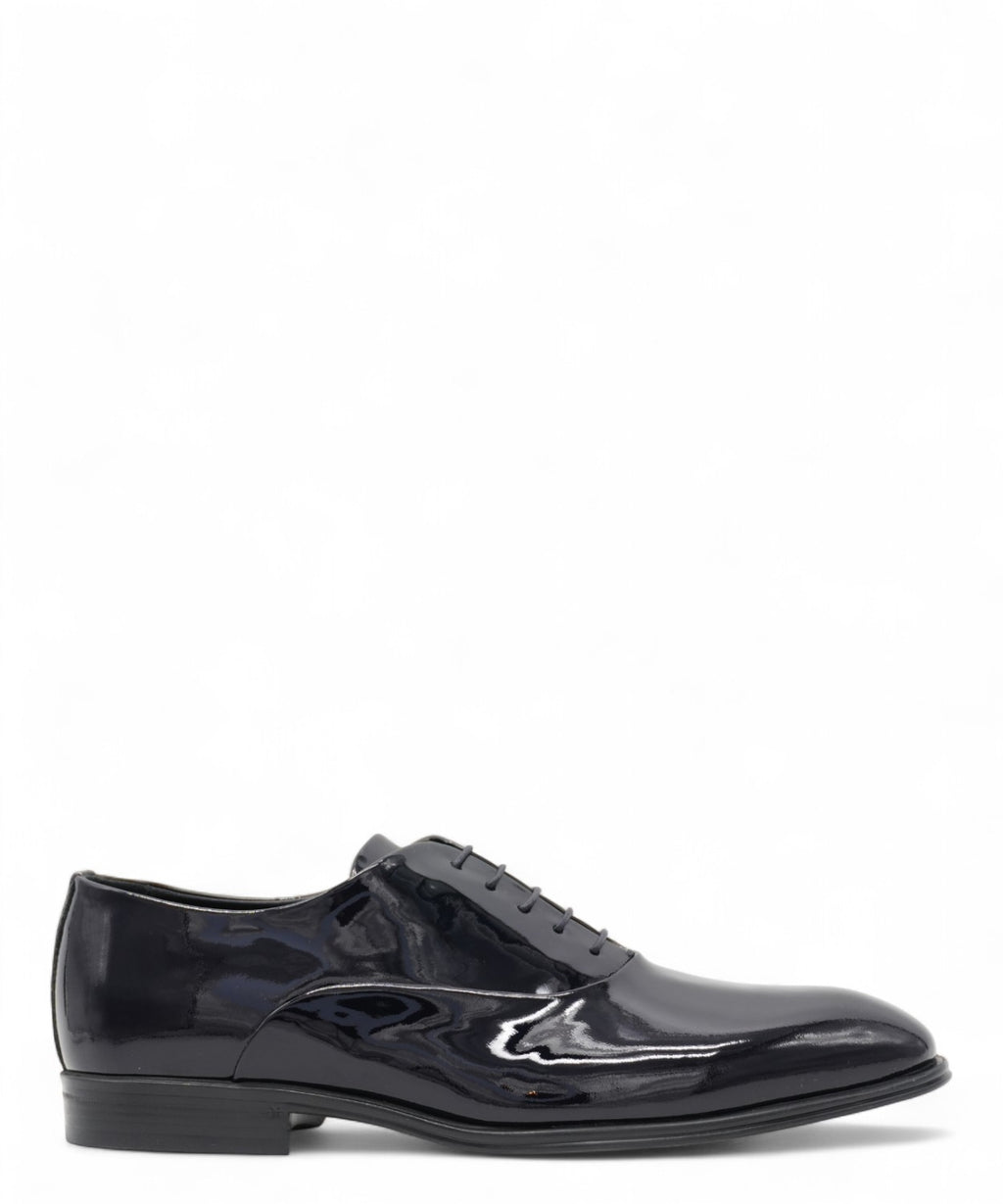 Corvari Zapatos Oxford de Charol con Suela de Goma