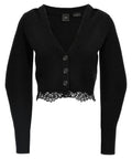 Cardigan Corto in Maglia Dosaggio-Pinko-Maglieria-Vittorio Citro Boutique