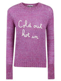 Maglia con ricamo Cold out hot in-Mc2 Saint Barth-Maglieria-Vittorio Citro Boutique