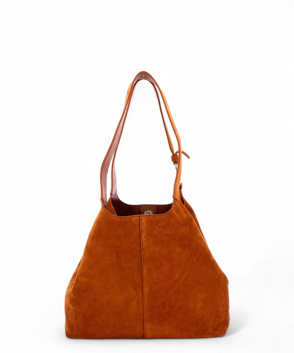 Coccinelle C-Easy Small Borsa a Spalla in Suede