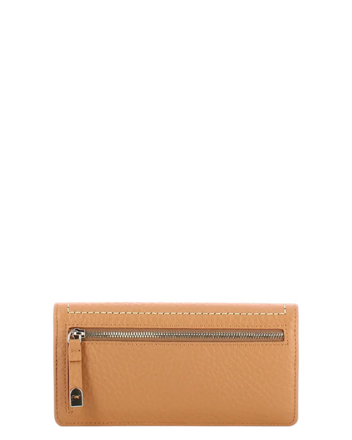 Gianni Chiarini Bubble Leather Wallet with Button