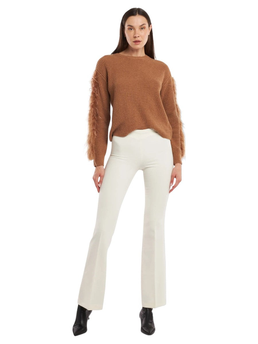 Pantalone vita alta-Twinset-Pantaloni-Vittorio Citro Boutique
