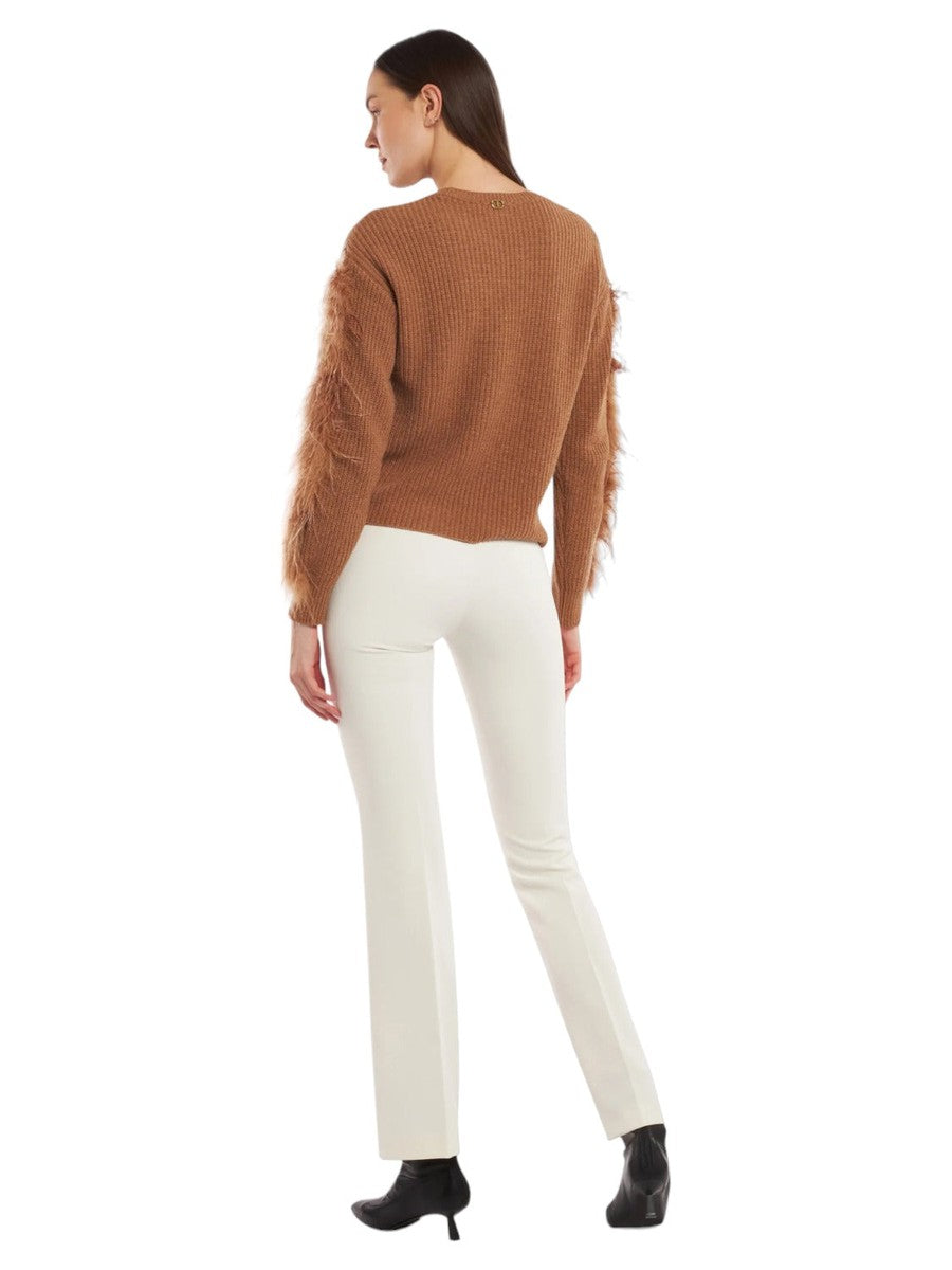 Pantalone vita alta-Twinset-Pantaloni-Vittorio Citro Boutique