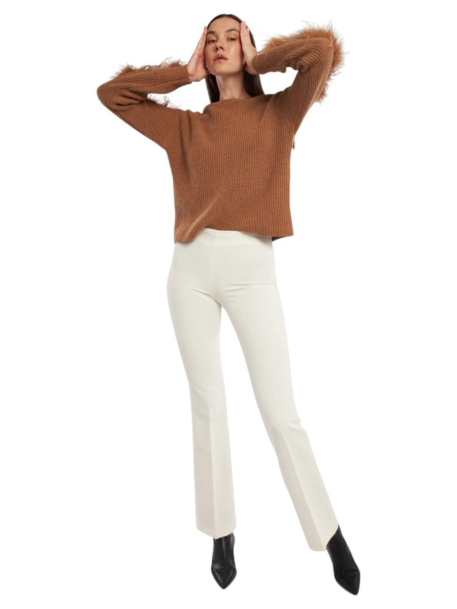 Pantalone vita alta-Twinset-Pantaloni-Vittorio Citro Boutique