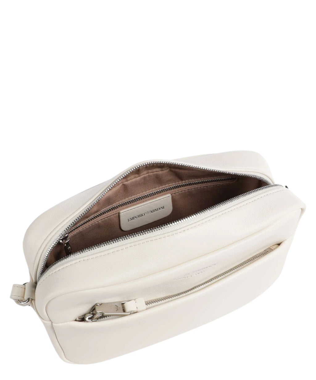 Emporio Armani Lilly Grained Leather Shoulder Bag