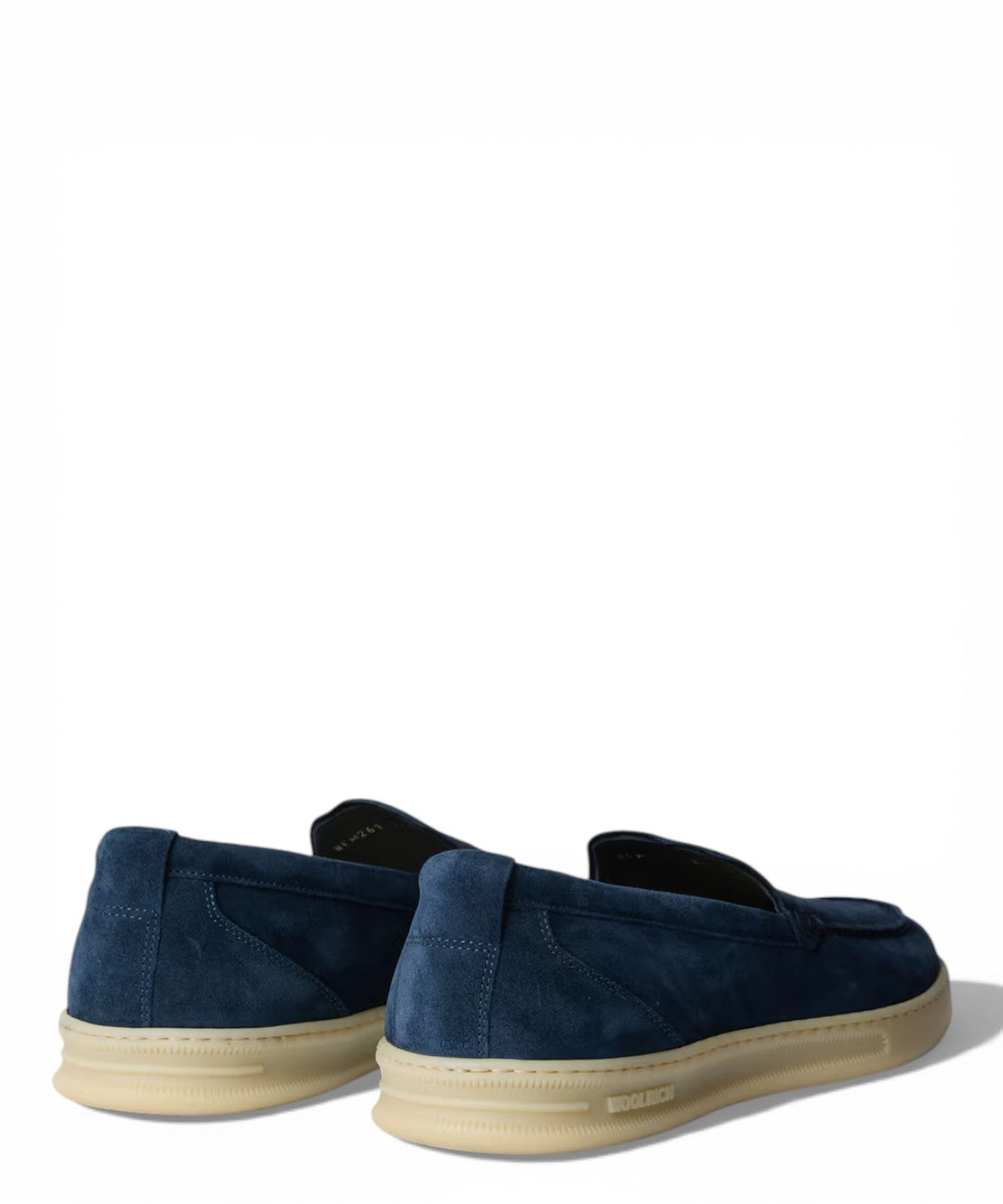 Mocassini slip-on Woolrich in camoscio